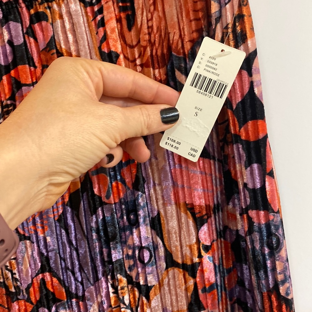 NWT Maeve velvet-y skirt